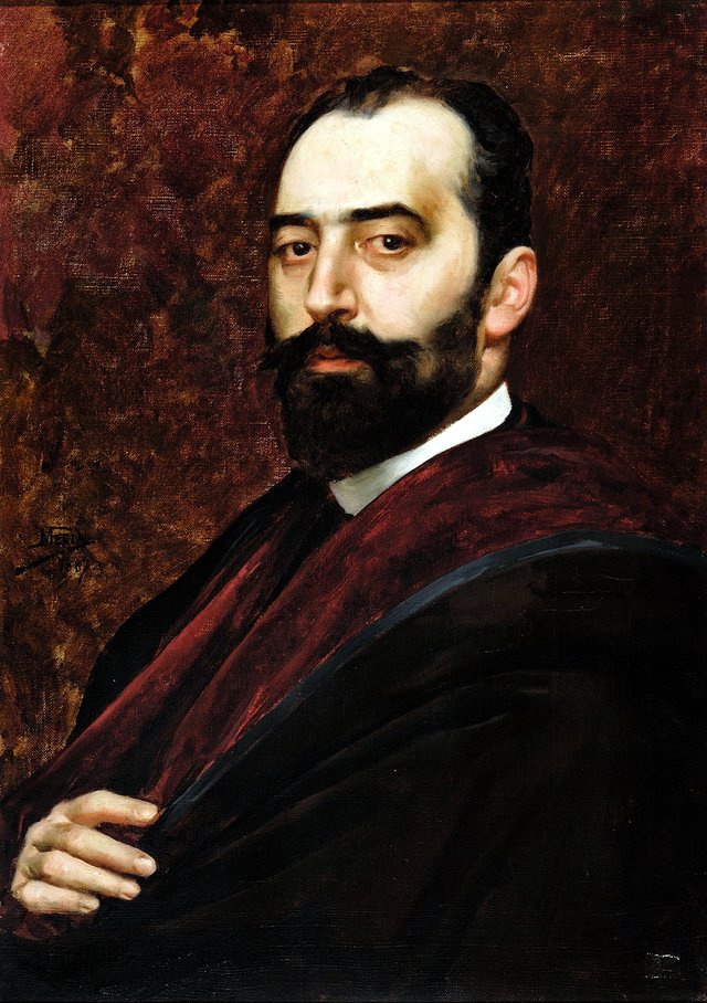 Portrait of Ángel Avilés by Nicolás Megía