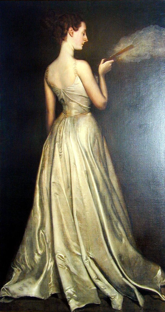 Madame Pierre Gautreau by Antonio de La Gandara