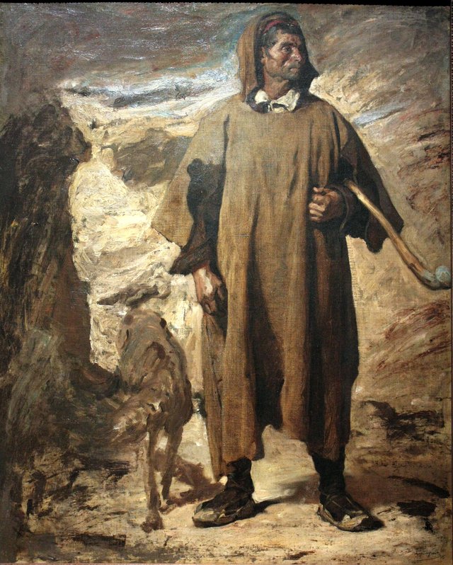 Castilian mountain shepherd by Henri Regnault