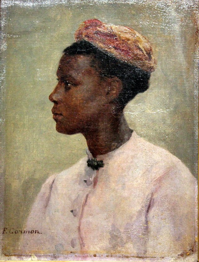 Young African Woman by Fernand Cormon