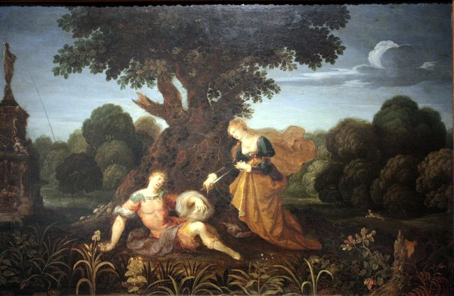 Pyramus und Thisbe by Nikolaus Knüpfer