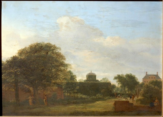 Park near Huis ten Bosch by Jan van der Heyden