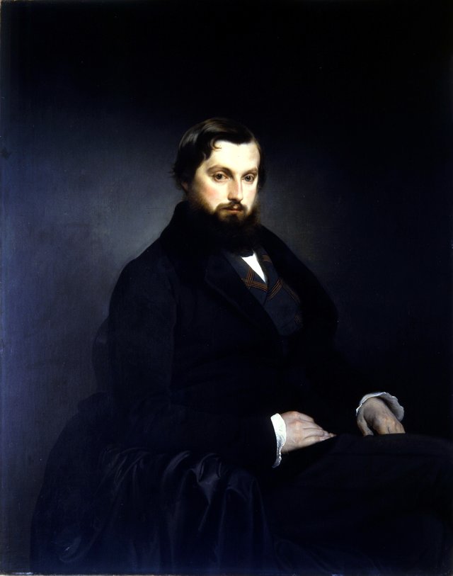 Portrait of Gian Giacomo Poldi Pezzoli by Francesco Hayez