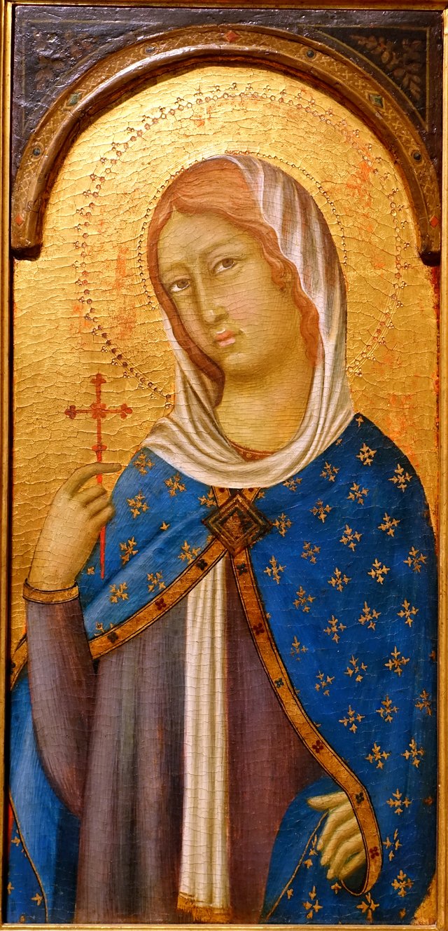 St. Margaret Holding the Cross by Ugolino di Nerio