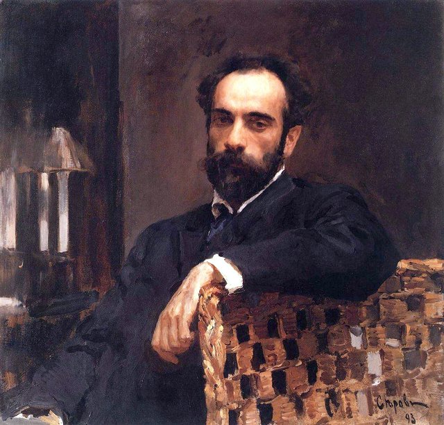 Isaac Levitan by Valentin Serov