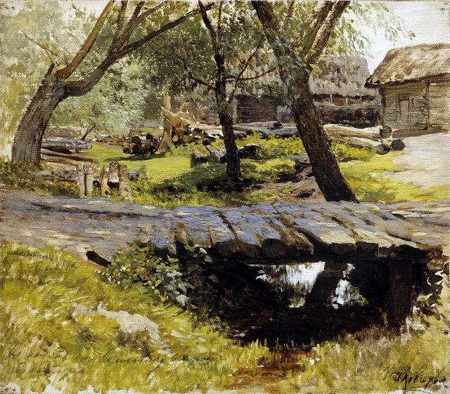 Bridge. Savvinskaya Sloboda by Isaac Levitan