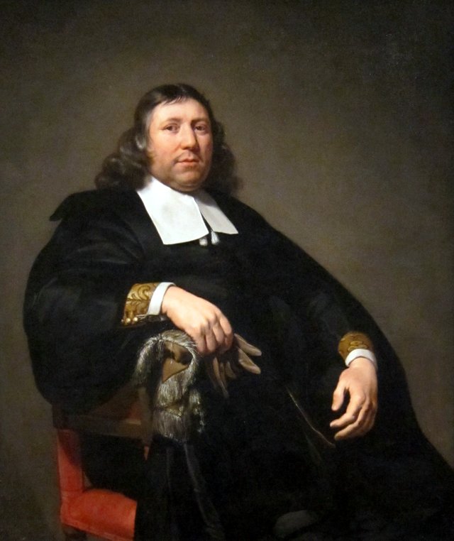 Portrait of Dammas Guldewagen by Jan de Bray