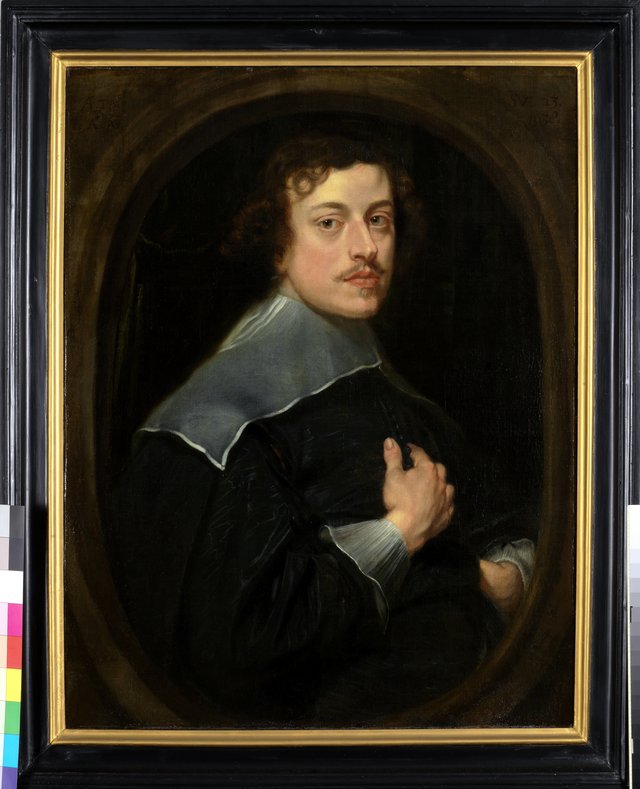 Portrait of Balthasar II Moretus by Anthonie Palamedesz.