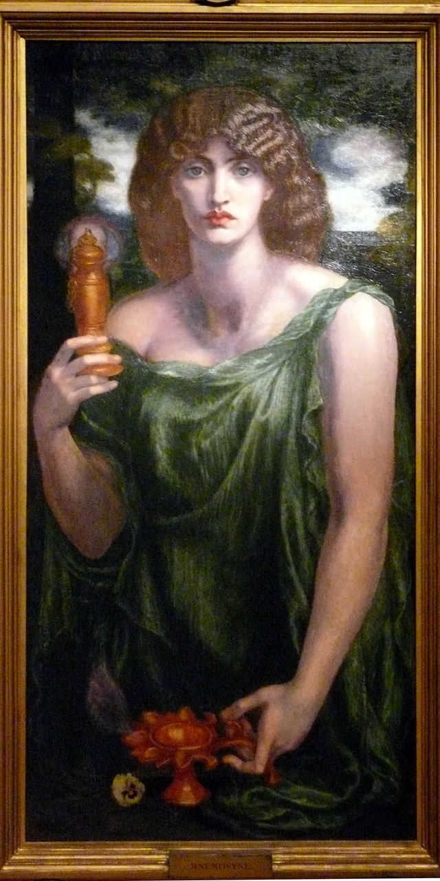 Mnemosyne by Dante Gabriel Rossetti