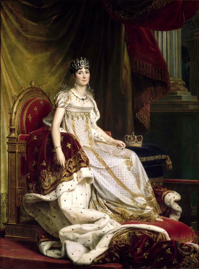 Empress Josephine in Coronation Robes by François Gérard