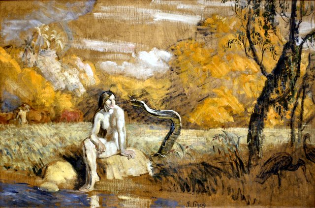 Eve and the Serpent by Joakim Skovgaard