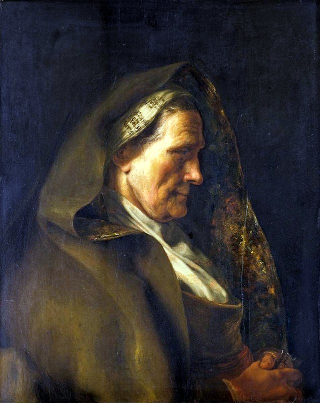 Tronie of an Old Woman by Jan Lievens