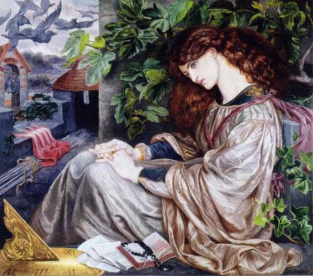 Pia de' Tolomei by Dante Gabriel Rossetti