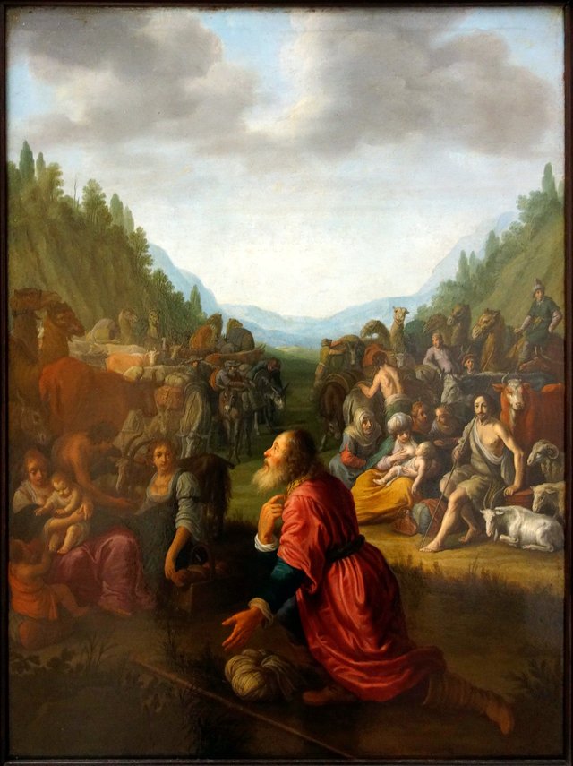 Jakob im Gebet by Adriaen van Nieulandt the younger