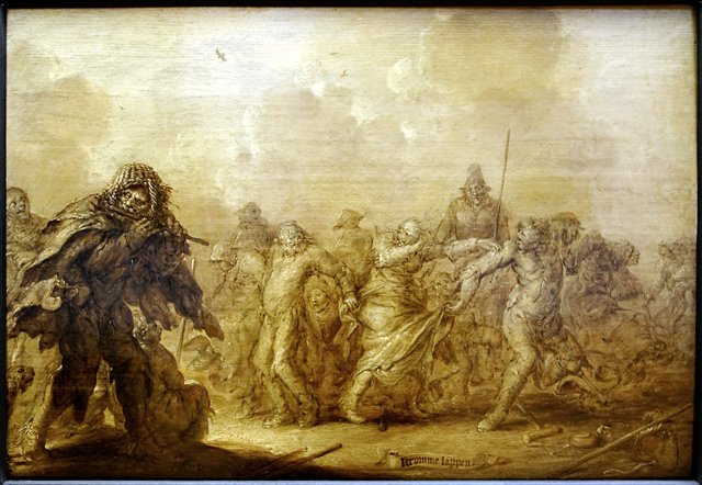 'Kromme lappen' by Adriaen van de Venne