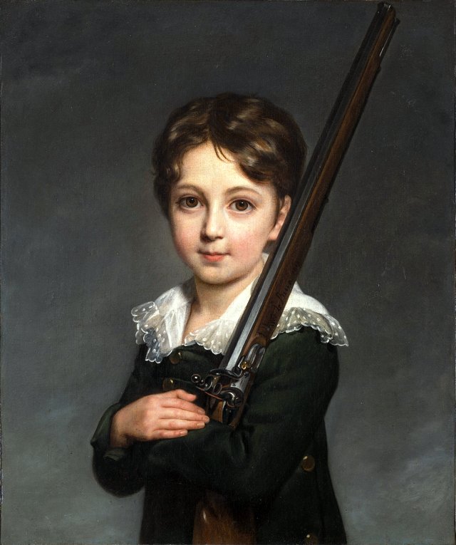 Portrait of a Young Boy by Élisabeth Louise Vigée Le Brun