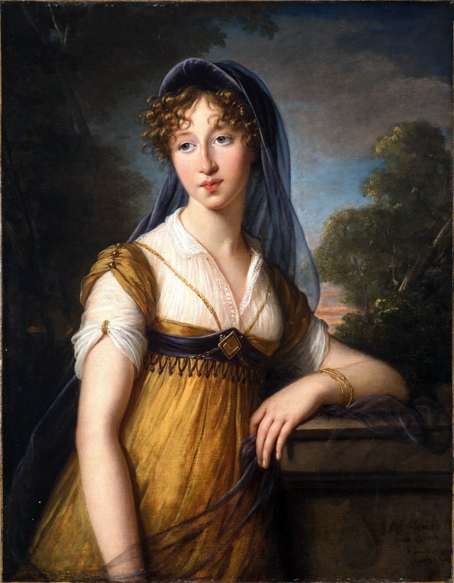 Portrait of a Woman, Said to Be Anne Catherine (Aimée) Augier Vestris by Élisabeth Louise Vigée Le Brun