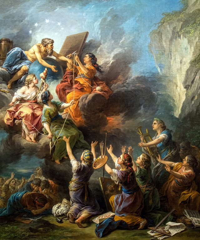 The Arts in Supplication by Charles-André van Loo