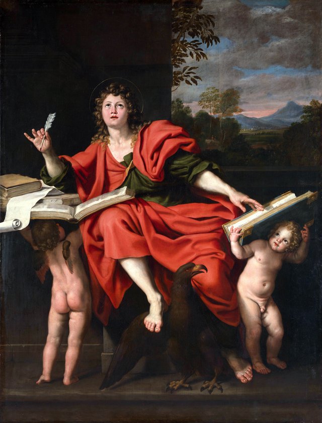 Saint John the Evangelist by Domenichino