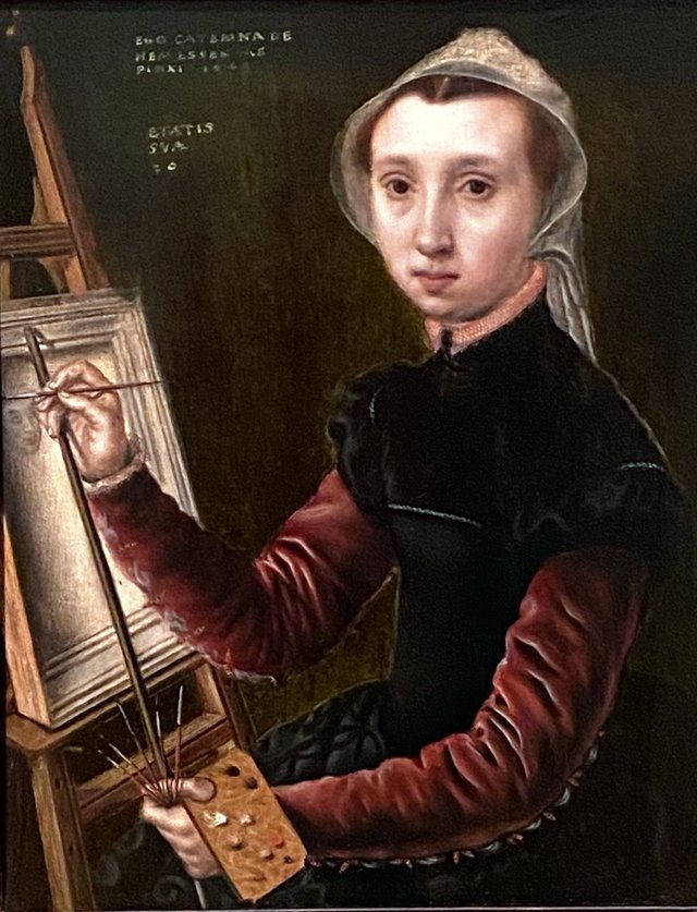 Self-Portrait of Catharina van Hemessen (Kunstmuseum Basel) by Catarina van Hemessen