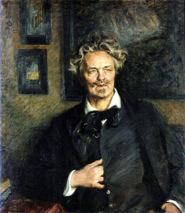 Portrait of August Strindberg by Richard Bergh