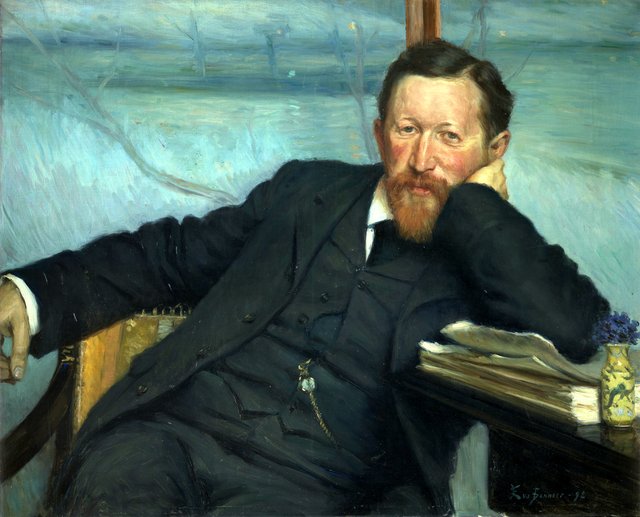 Hjalmar Lundbohm by Eva Bonnier