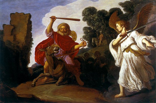 Balaam and his Ass by Pieter Lastman
