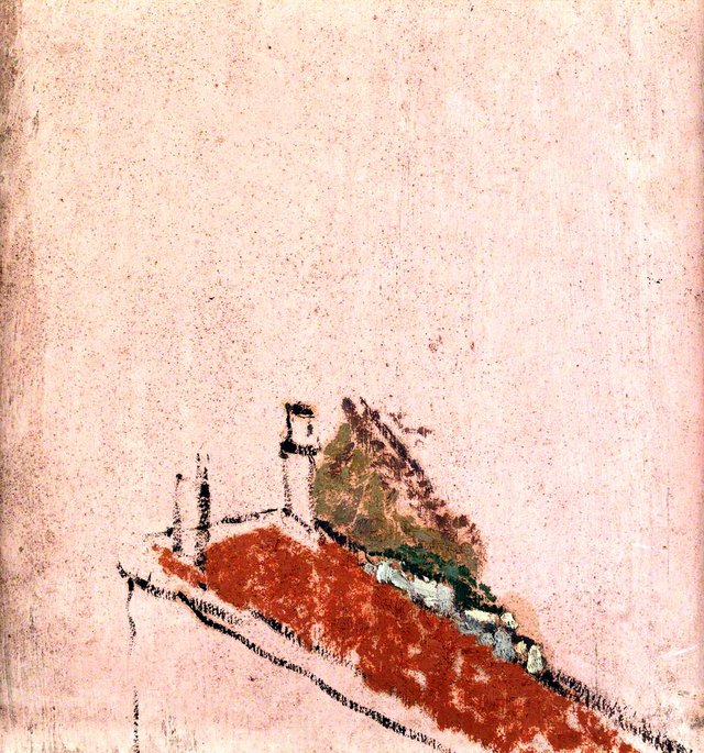 Rooftop: View from the Artist's Studio by Gwen John