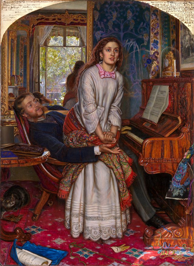 The Awakening Conscience by William Holman Hunt