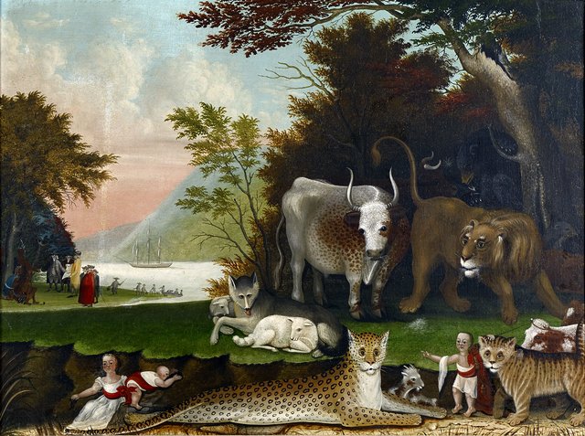Peaceable Kingdom by Edward Hicks