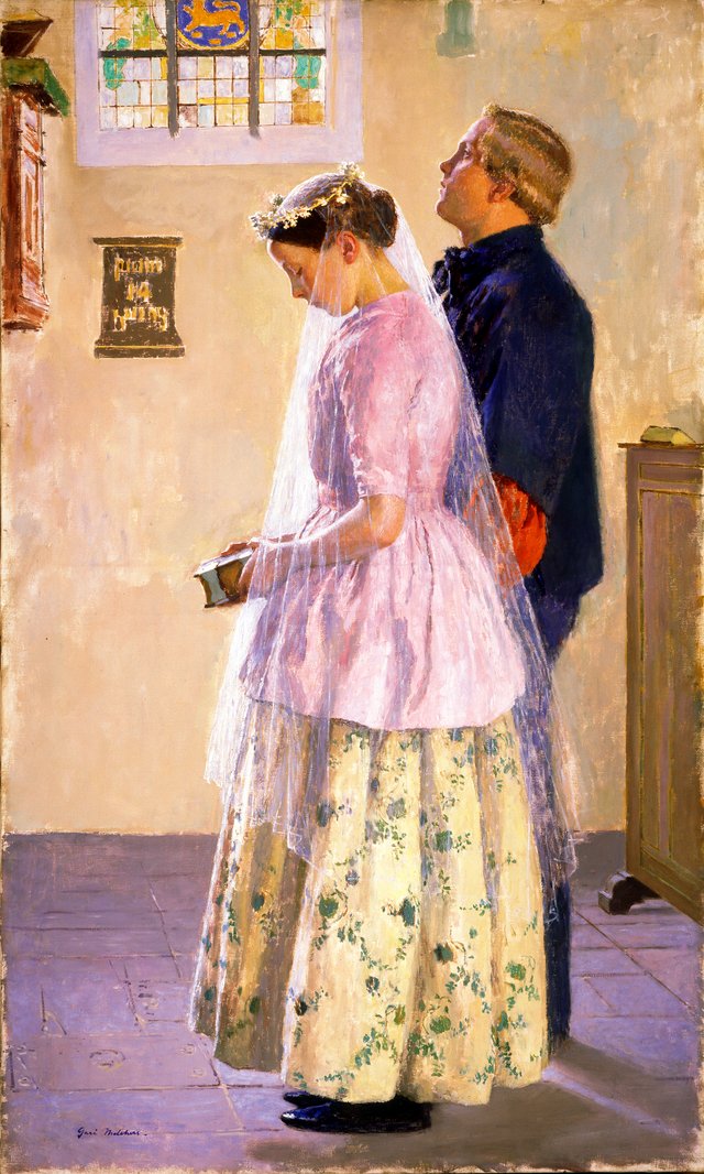The Wedding by Gari Melchers