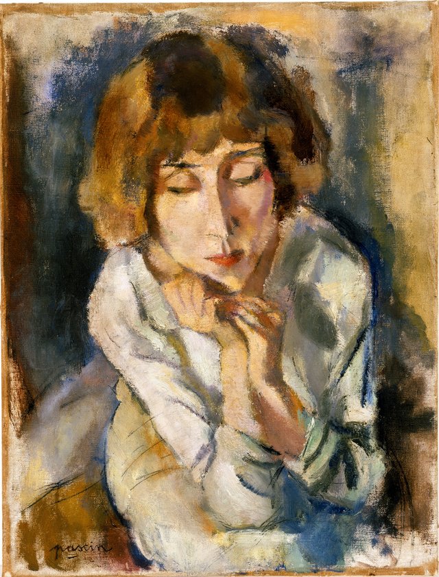 Portrait of Hermine David by Jules Pascin