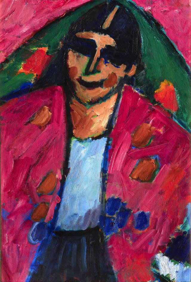 Spanier (Spaniard) by Alexej von Jawlensky