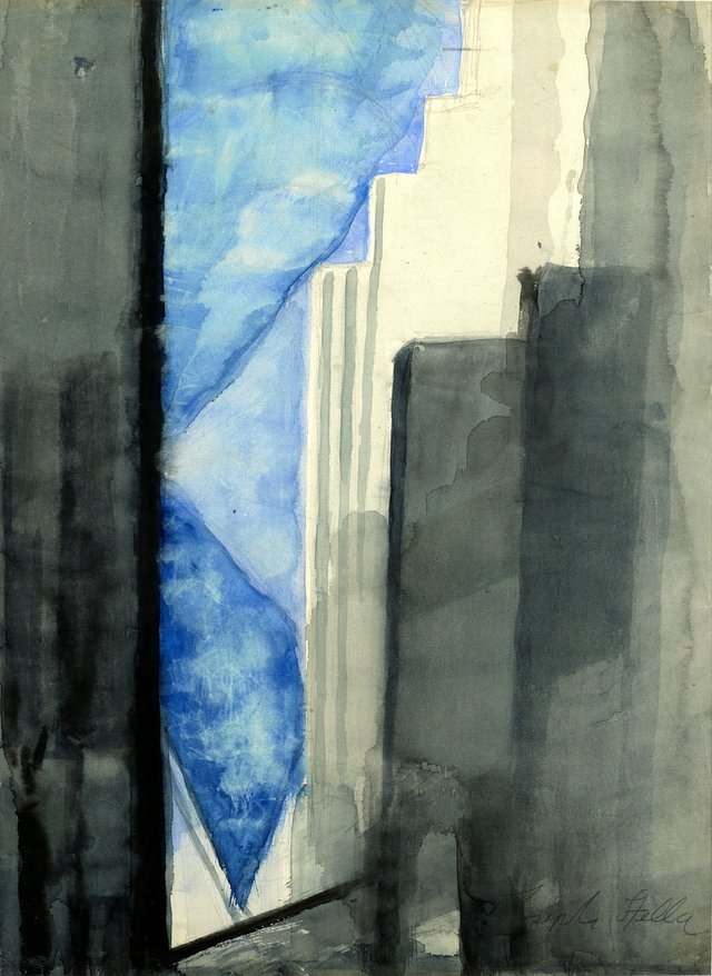 Skyscrapers by Joseph Stella