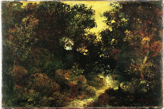 Woodland Brook by Ralph Albert Blakelock