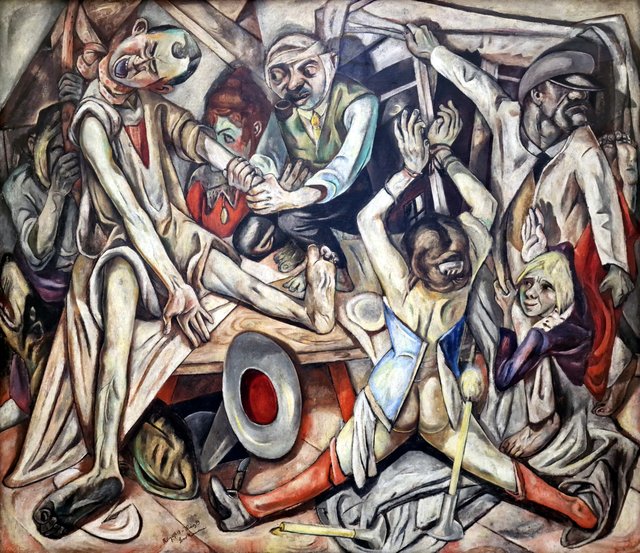 The Night by Max Beckmann