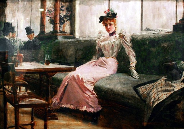 The Parisian Life by Juan Luna
