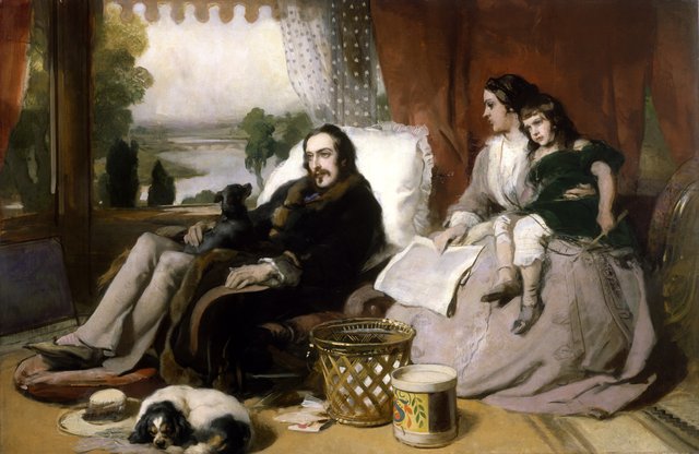 Members of the Sheridan Family by Edwin Landseer