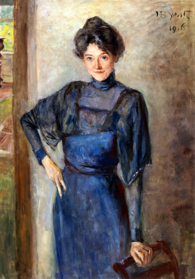 Portrait of Mrs Caughey by John Butler Yeats