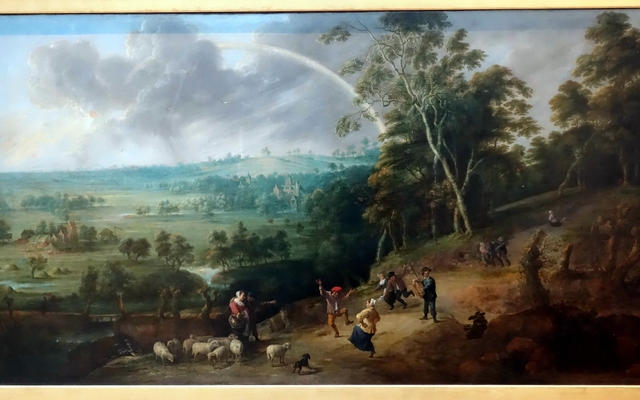 Peasants Merrymaking by Lucas van Uden