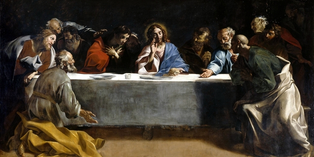 The Last Supper by Giovanni Lanfranco
