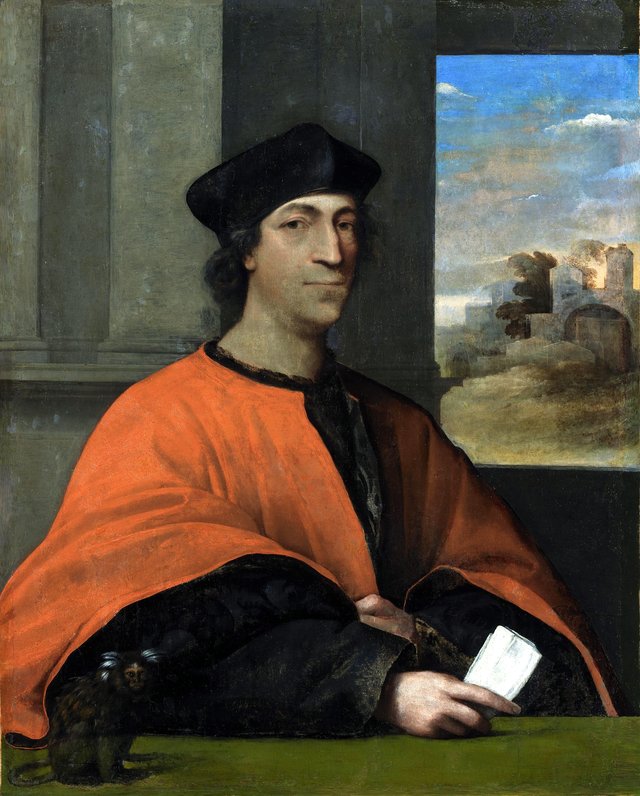 Portrait of Cardinal Antonio Ciocchi del Monte (1461-1533) by Sebastiano del Piombo