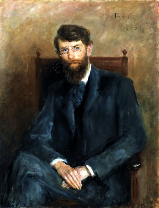 Portrait of AE (George W. Russell) (1867-1935), Poet by John Butler Yeats