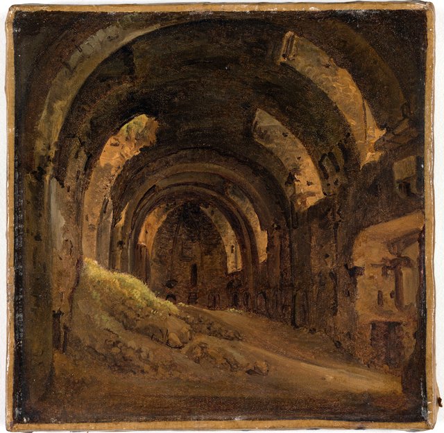 Vaulted Interior by François Marius Granet