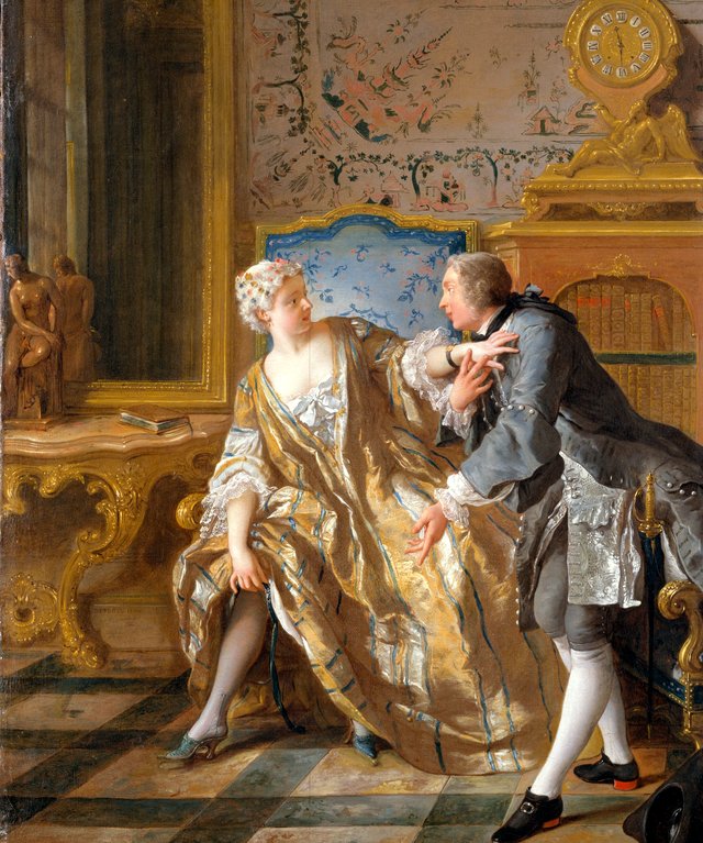 The Garter by Jean-François de Troy