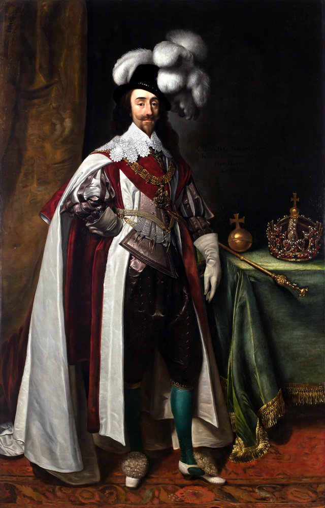 Charles I by Daniël Mijtens