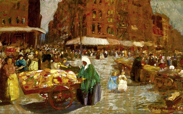 Houston Street by George Luks
