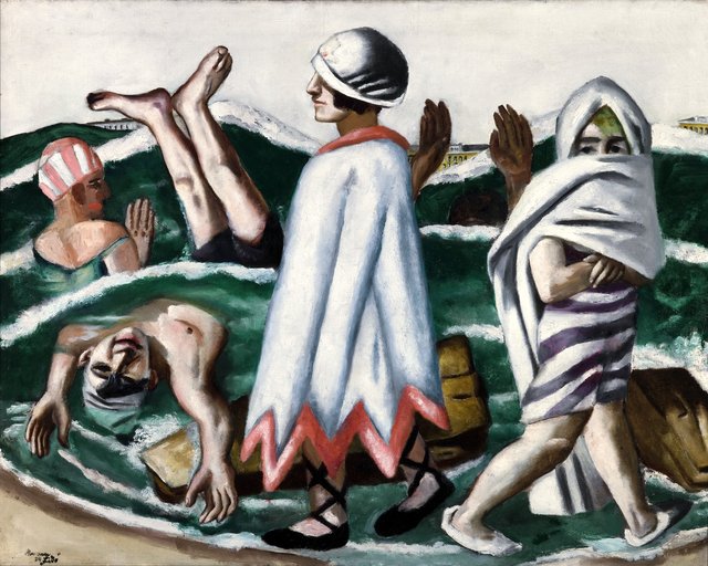 Lido by Max Beckmann
