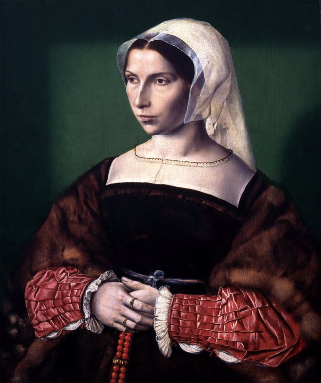 Portrait of Anne Stafford by Ambrosius Benson