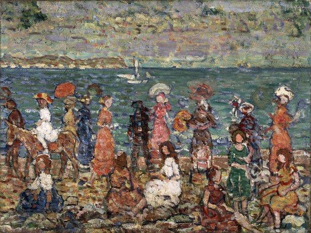 Seashore by Maurice Prendergast